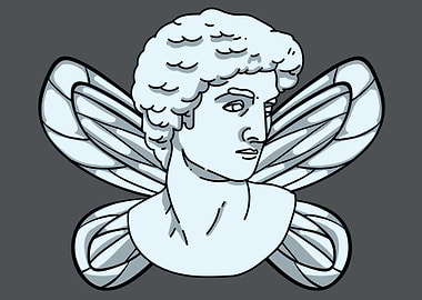 Fairycore David Statue