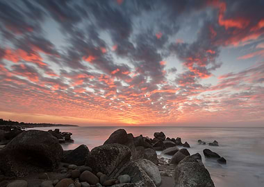 Sunset on the Taiwan Coast