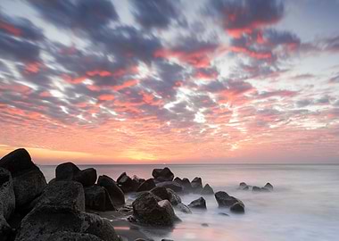 Sunset on the Taiwan Coast