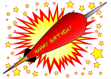 Happy Birthday Star Splash