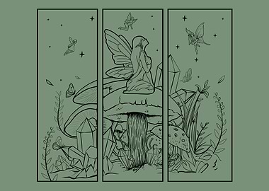 Fairycore Fairy Mushroom