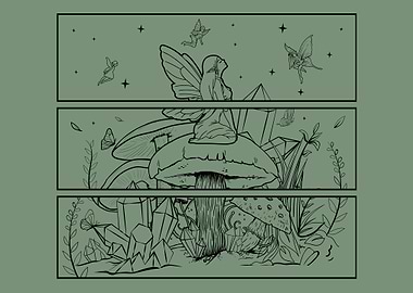 Fairycore Fairy Mushroom