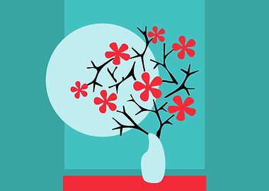 Twigs and Flowers Bouquet