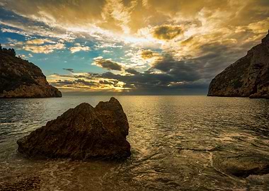 Sunsets landscapes beaches