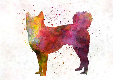 Shikoku in watercolor