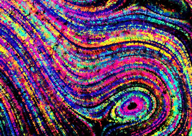 Experiment abstract color