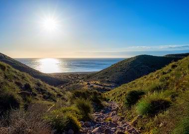 Access beach landscape
