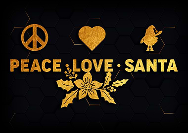 Peace Love SanTa