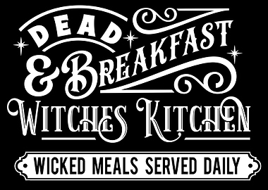 Dead and Breakfast Sign