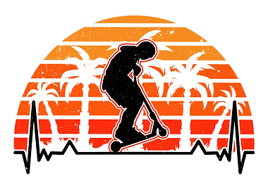 Scooter Heartbeat Retro St