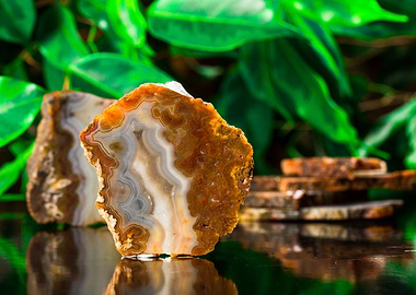 mineral specimen agate