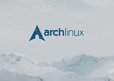 Arch Linux Snow Mountain