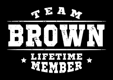 Team Brown Lifetime Member