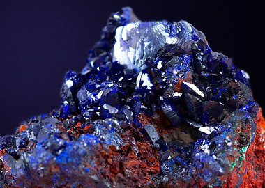 azurite mineral specimen