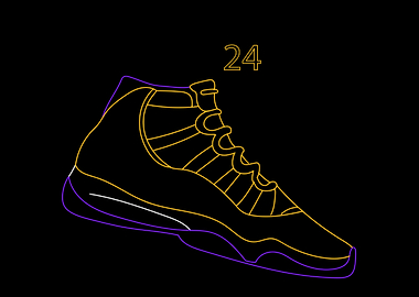 neon shoe 24