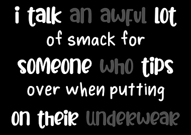 Tips Over Ungraceful and u