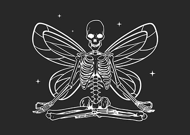 Fairycore Fairy Skeleton