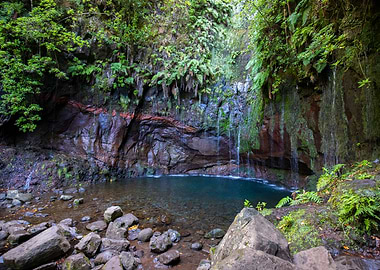 Portugal island, waterfall