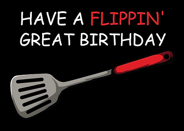 Flippin Great Birthday Cel