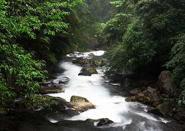Beautiful streams Taiwan