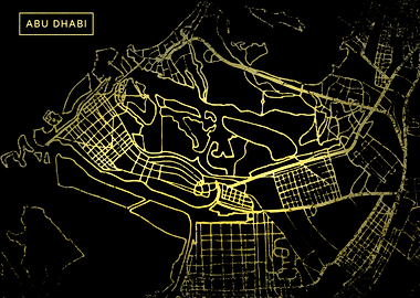 Abu Dhabi Map
