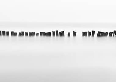 Neatly arranged stone pile