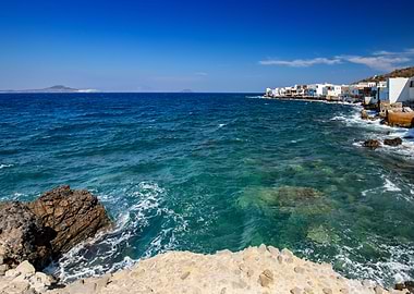 Seascape in Greek Island