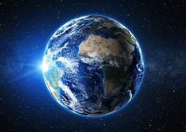 Planet Earth out of Space