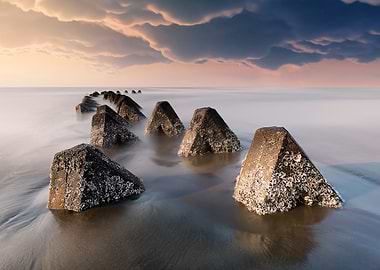 Wave elimination block