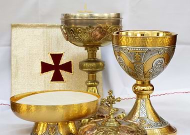 Holy water and Chalices