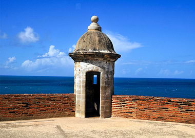 Puerto rican sentry box