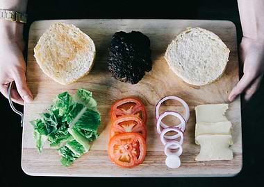 Burger Prepping