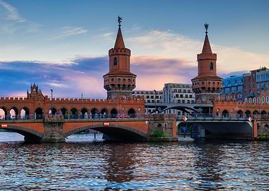 Oberbaum Bridge In Berlin