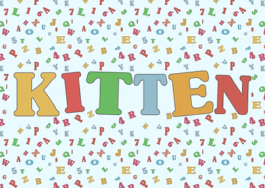 Kidcore Kitten Nostalgia