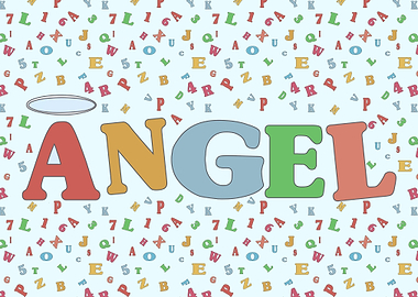 Kidcore Angel Halo Retro