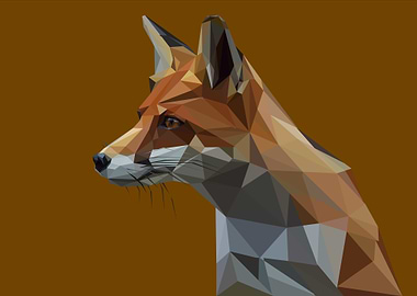 fox lowpoly