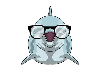 Dolphin Nerd Glasses