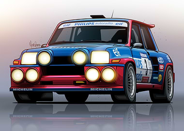 Renault 5 Maxi Turbo Gr B