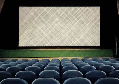 Cinema from back row empty