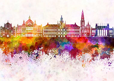 Antwerp skyline