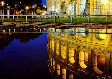 Colosseum in the water