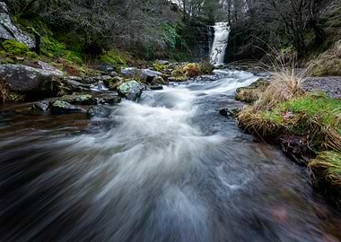 Brecon Beacons waterfall