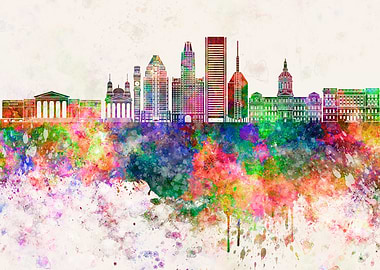 Baltimore V2 skyline