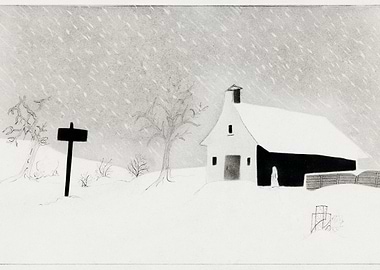 Snow Storm in Vermont