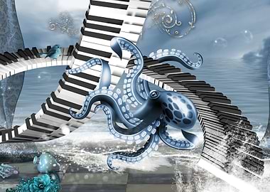 Wonderful curved piano