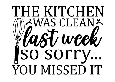 The Kitchen Was Clean