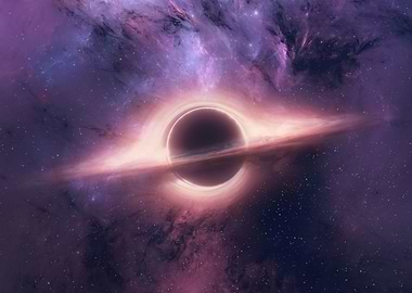 Purple Black Hole