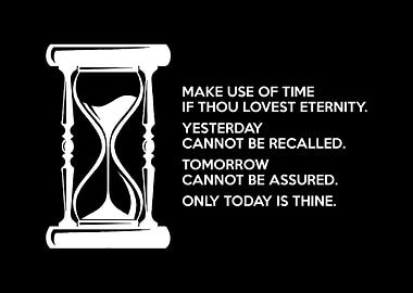 Use Time Wisely Congreve