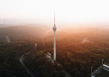 Tower in the morning