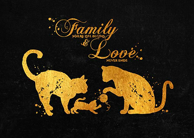 Cat Family Quote